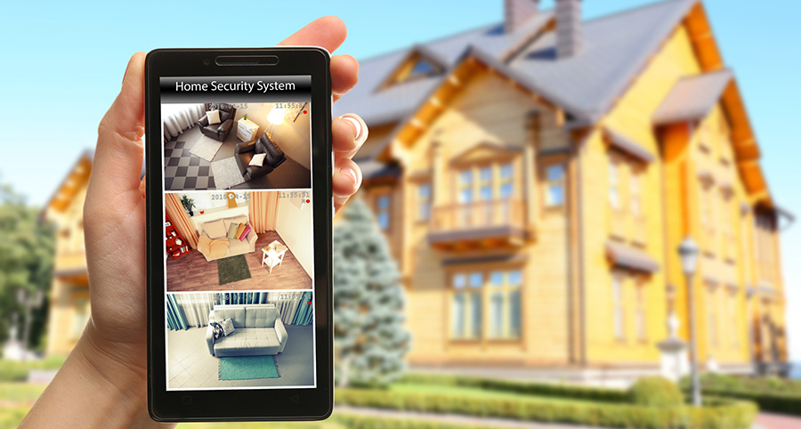 Take your monitored home security system to the next level with automation and easy remote access with your smartphone. Smartphone access to a home security system.